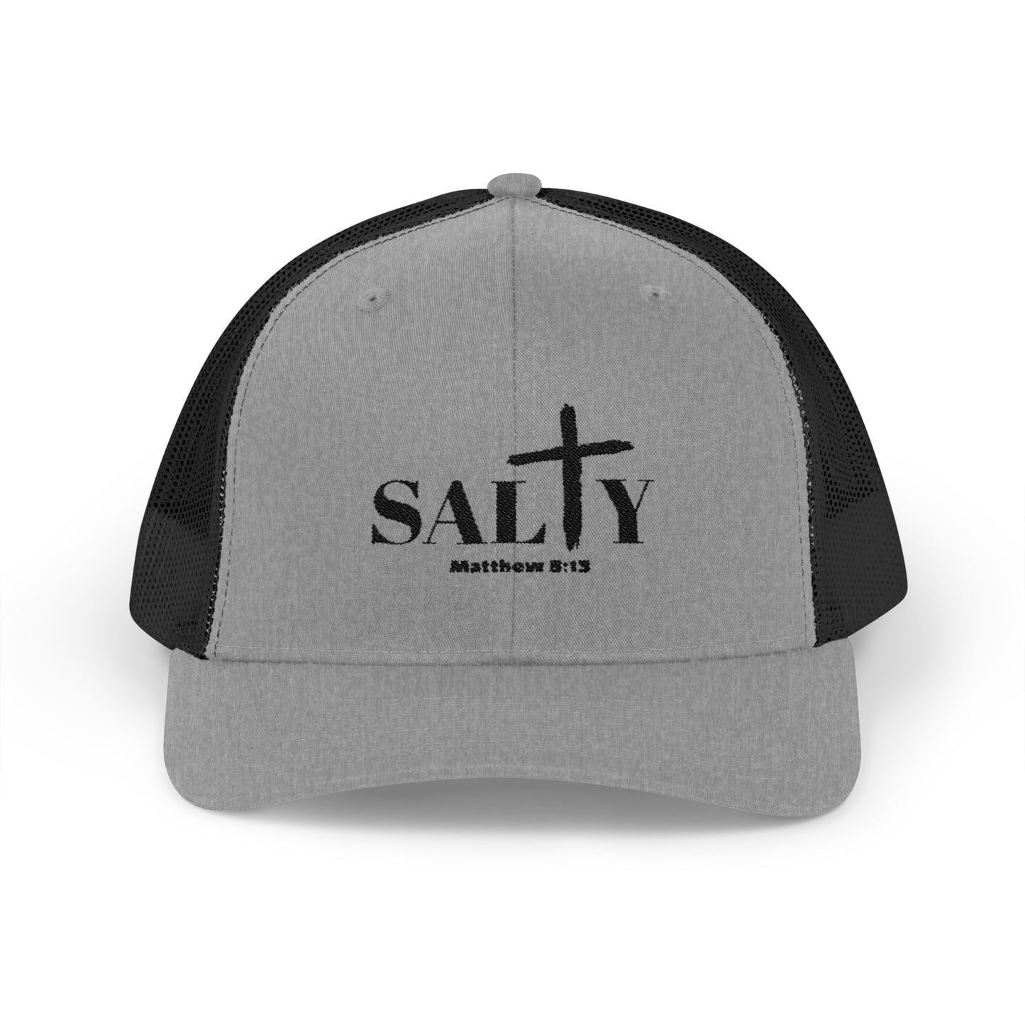 Christian Trucker Hat – Breathable Mesh Snapback Matthew 5:13