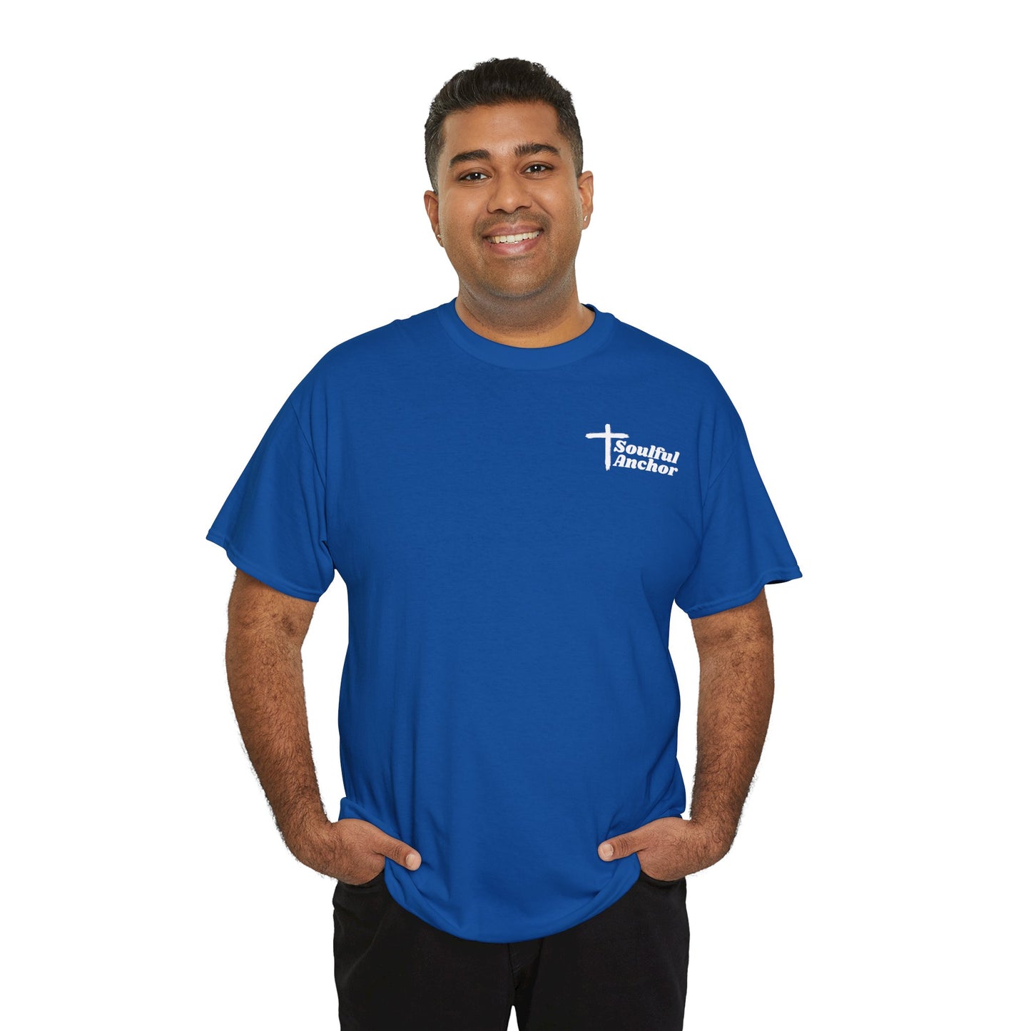 Christian Lion Shirt – Fearless Faith Graphic Tee with Proverbs 28:1