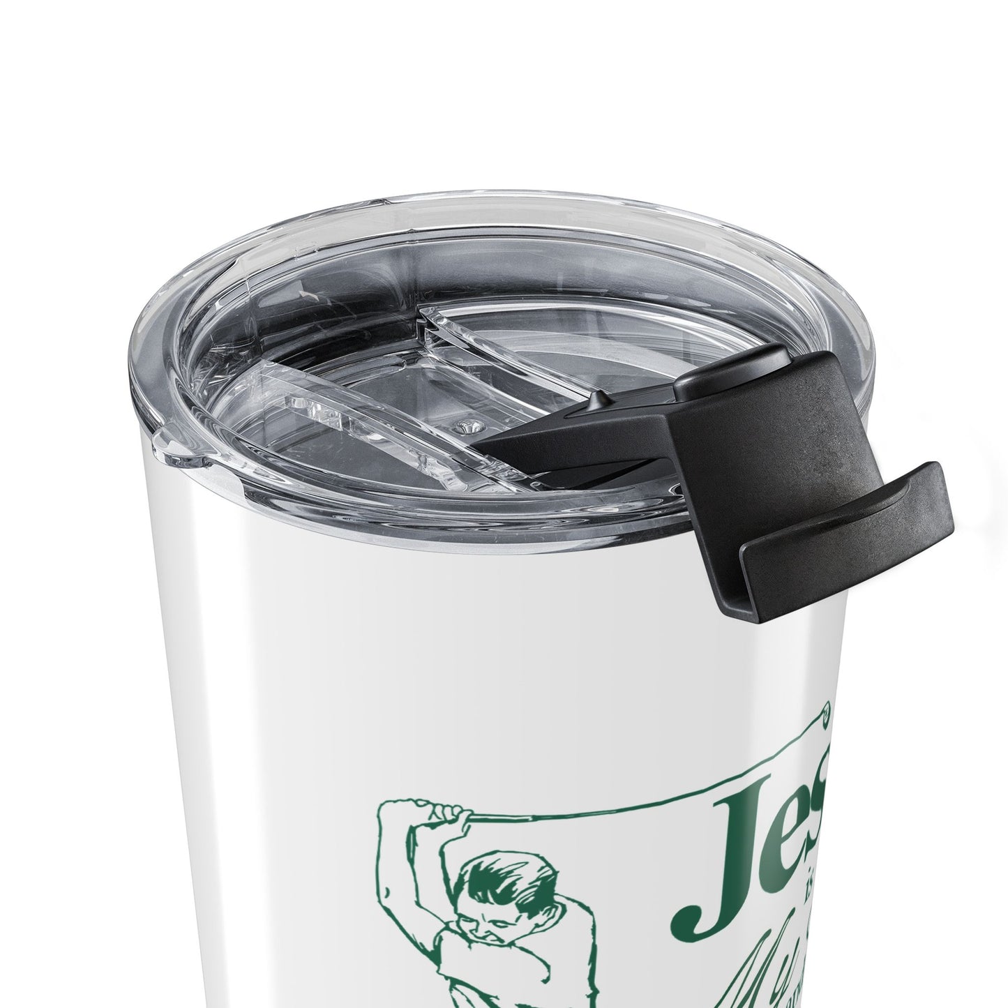 Jesus Is My Savior and Golf Is My Therapy 20oz Tumbler