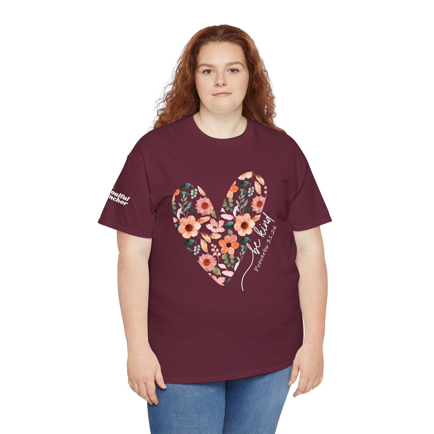 Be Kind T-Shirt (Proverbs 31:26) Christian Faith Tee