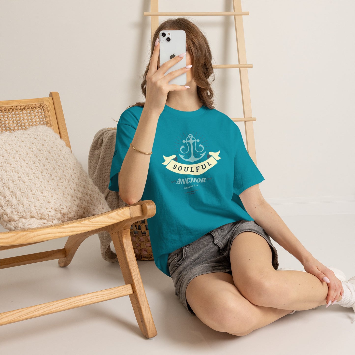 Christian Anchor Shirt – Hebrews 6:19 Faith Based Nautical Tee