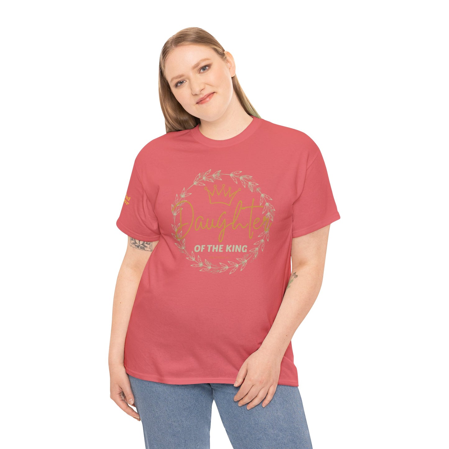 Christian Shirt Women – Daughter of the King Faithbased Tee