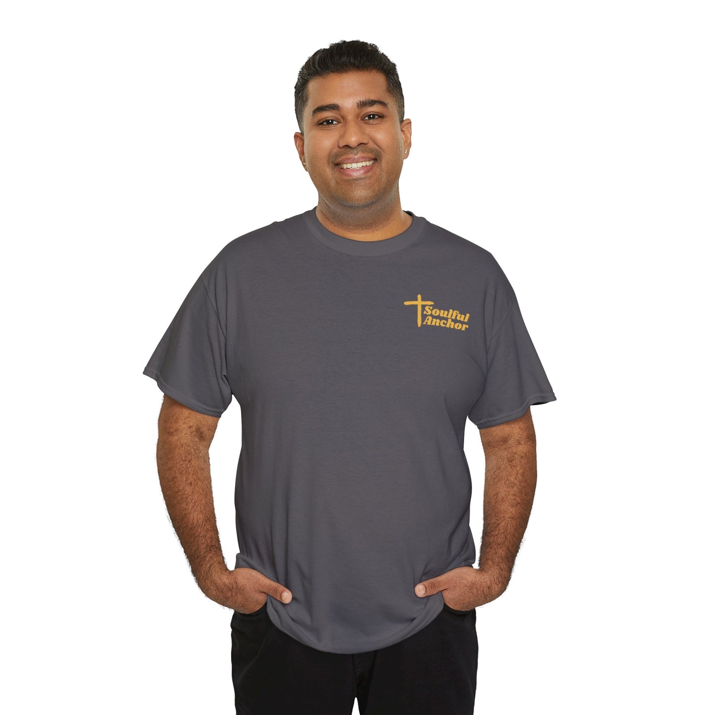 Christian Warrior Shirt – Never Give Up Ephesians 6 Bronze Helmet