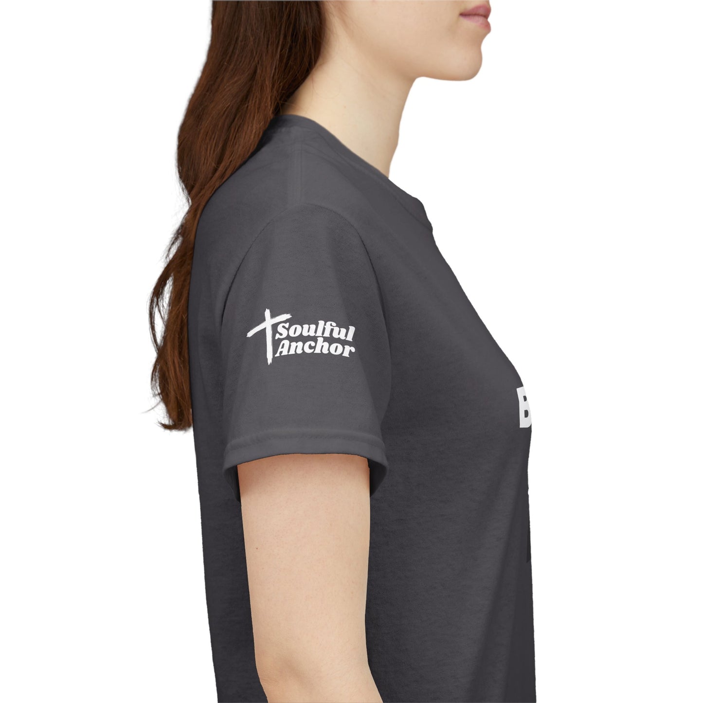 Be Thankful, Be Grateful, Be Blessed T-Shirt (Psalm 107:1) Christian Faith Tee