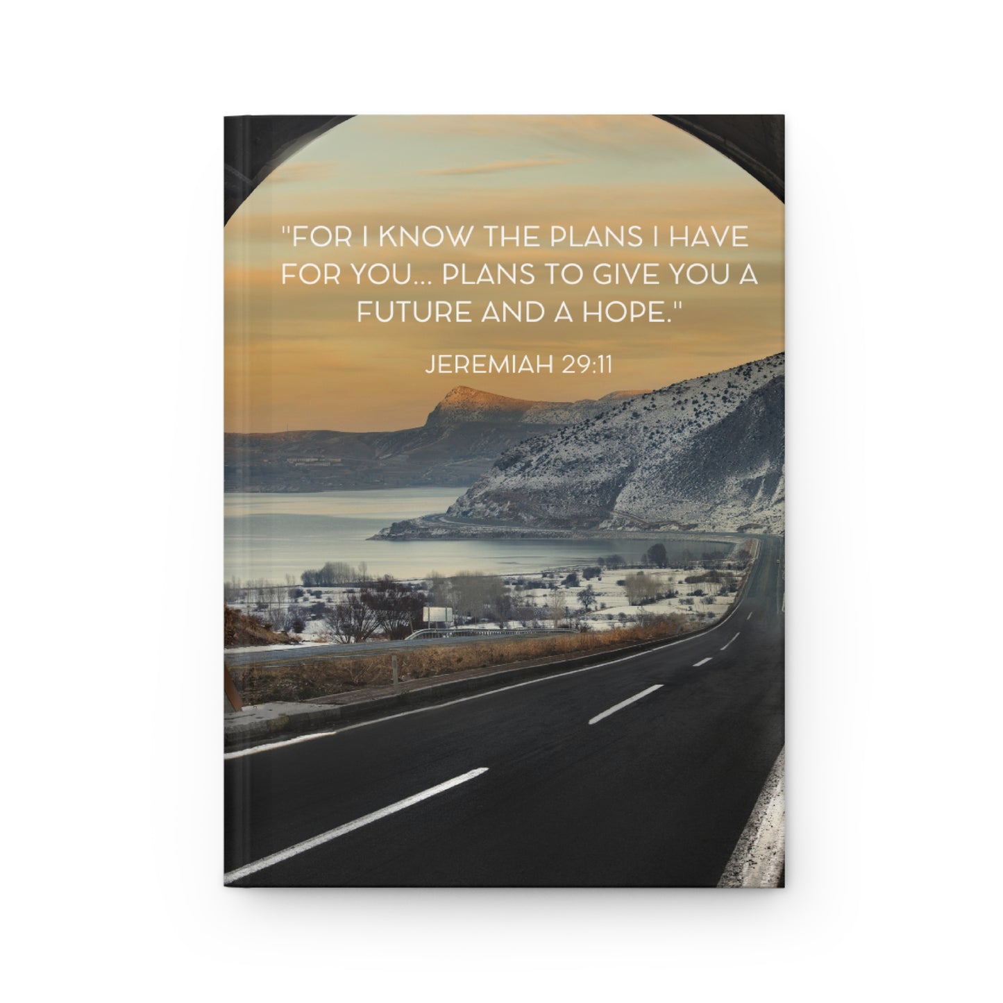 Christian Journal – Jeremiah 29:11 Scripture Hardcover 150 Lined Pages