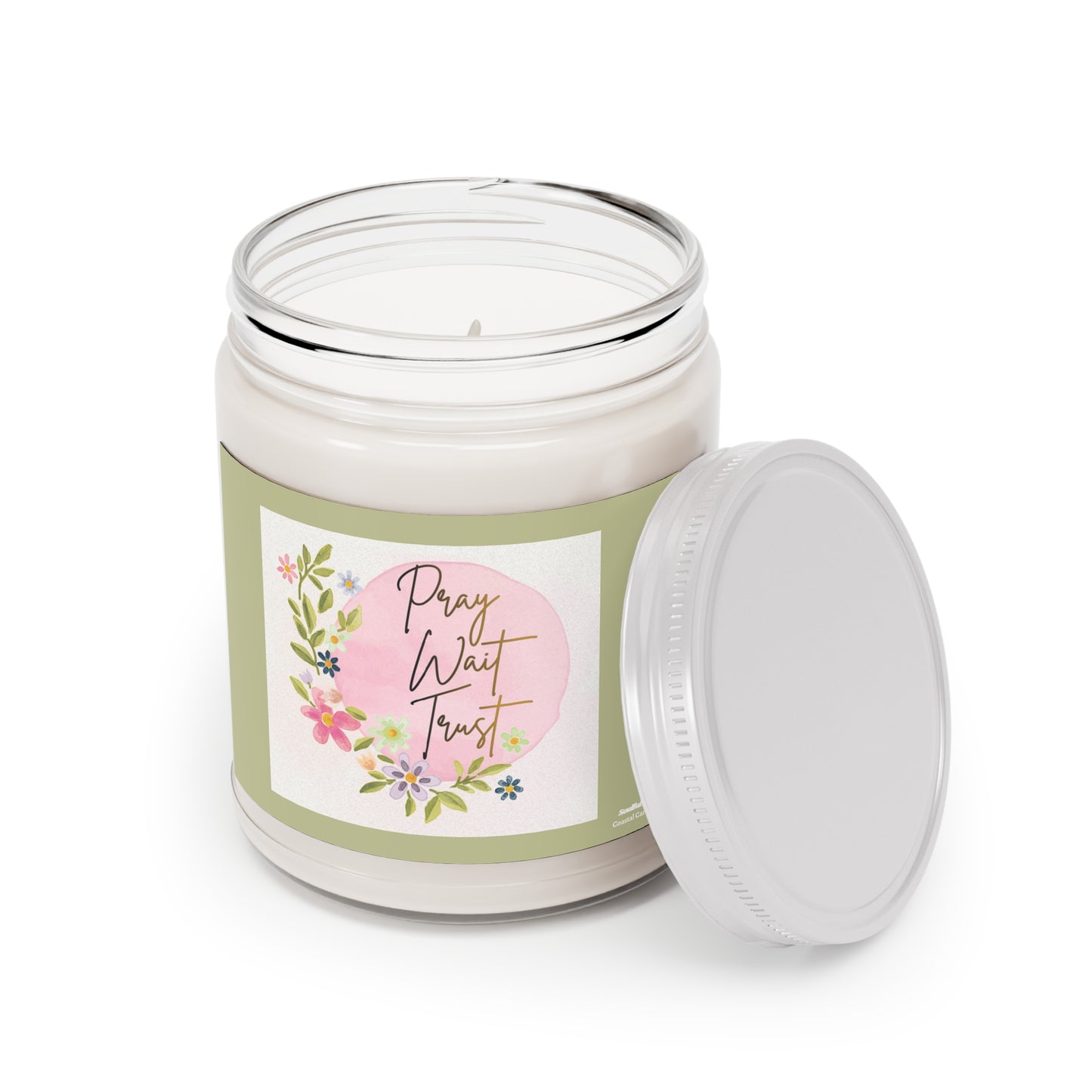 Inspirational Soy Candle – Scripture Verse Encouragement Gift