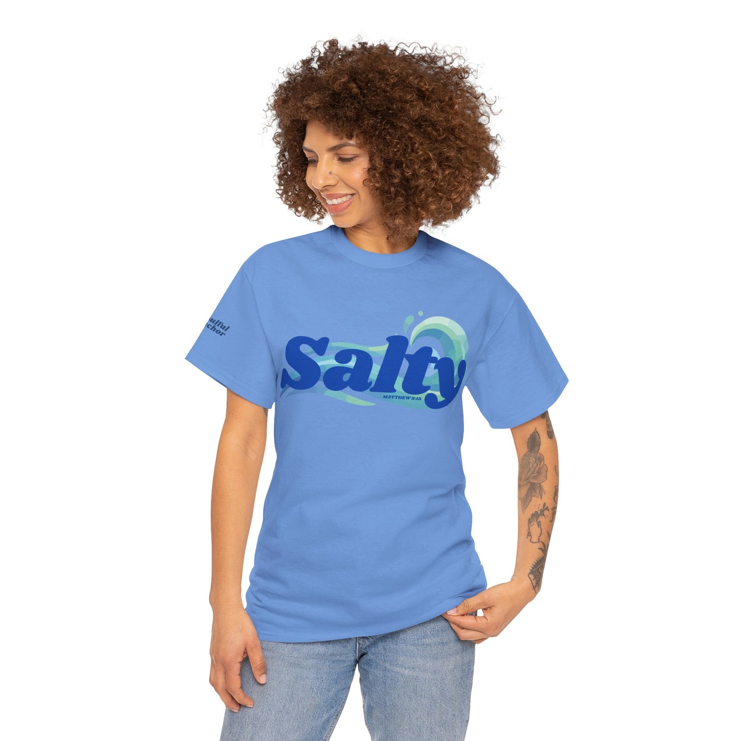 Salty T-Shirt (Matthew 5:13) Christian Faith Tee