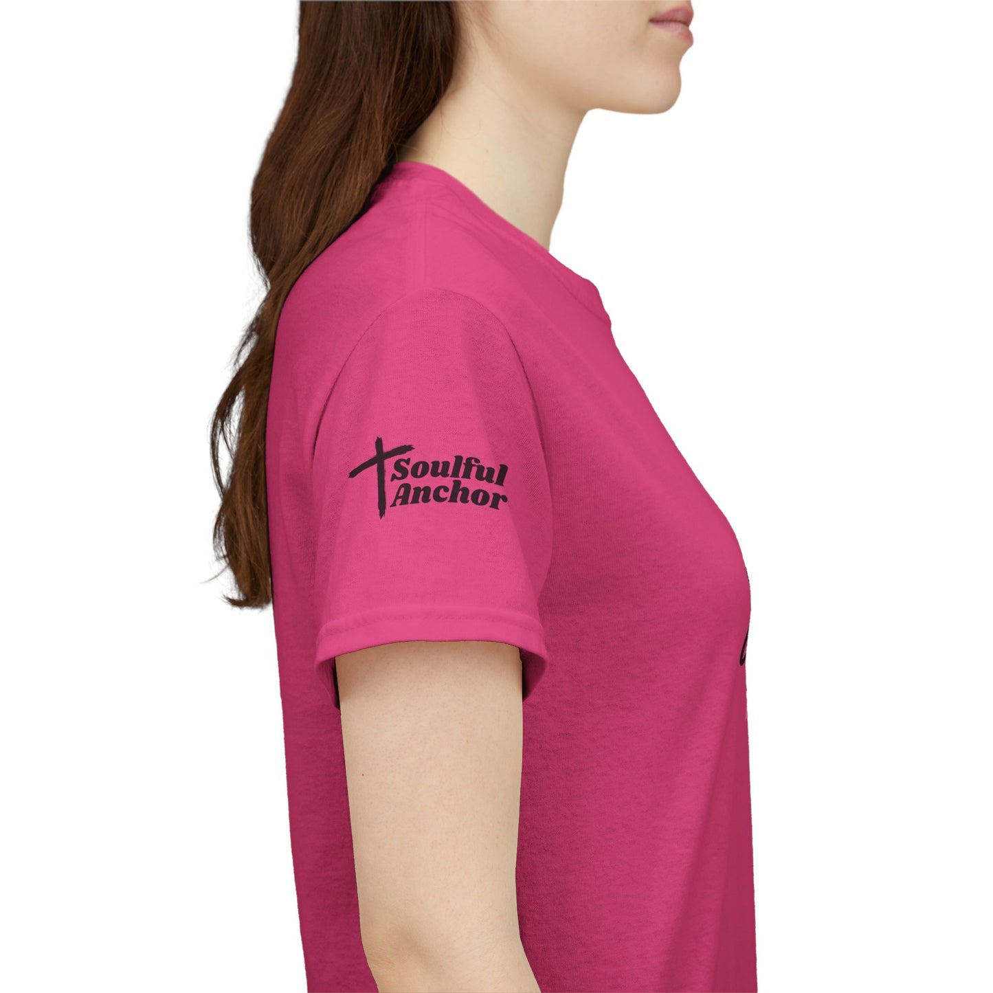 Christian Tshirt Women – Proverbs 31:25 She Is Strong Faith Message