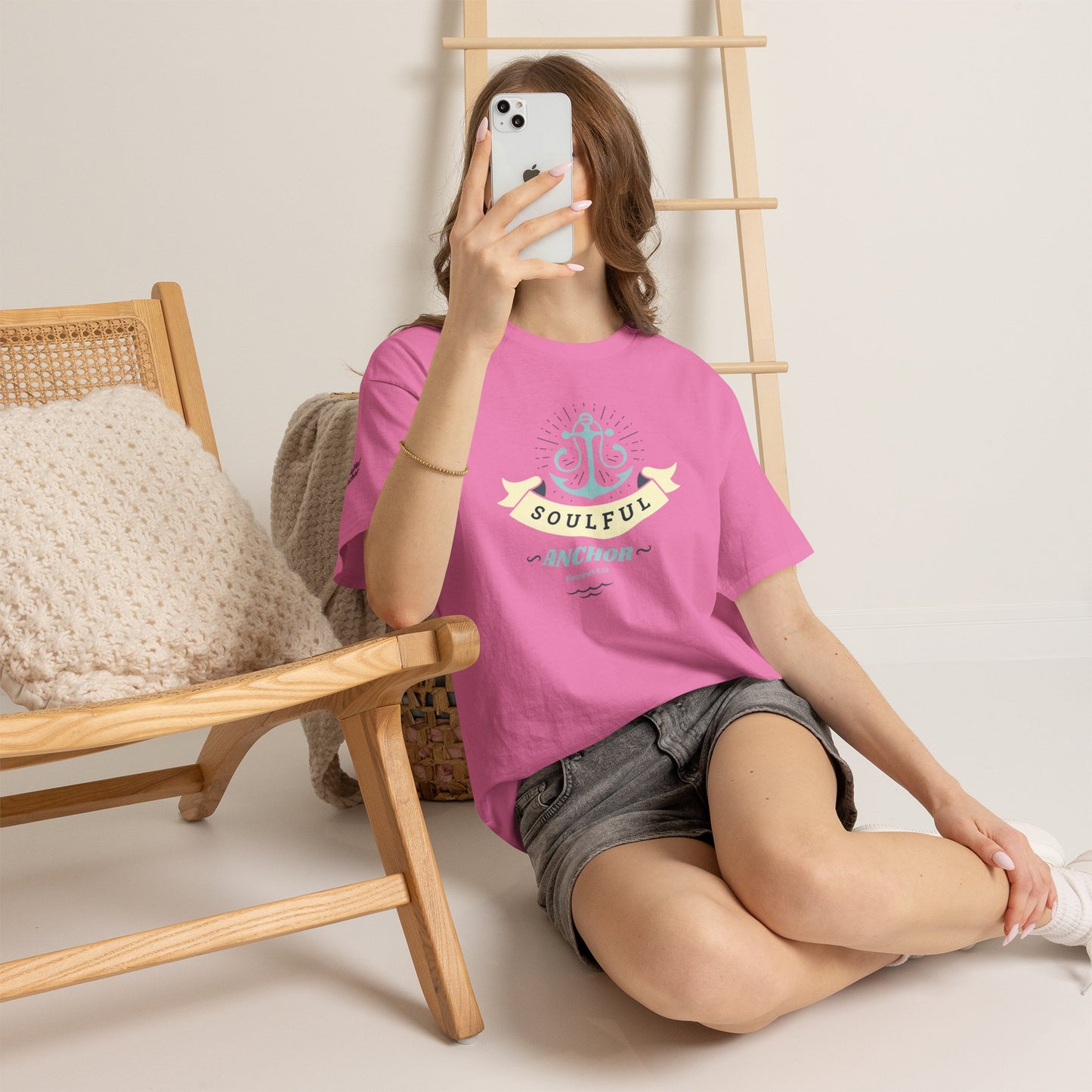 Christian Anchor Shirt – Hebrews 6:19 Faith Based Nautical Tee