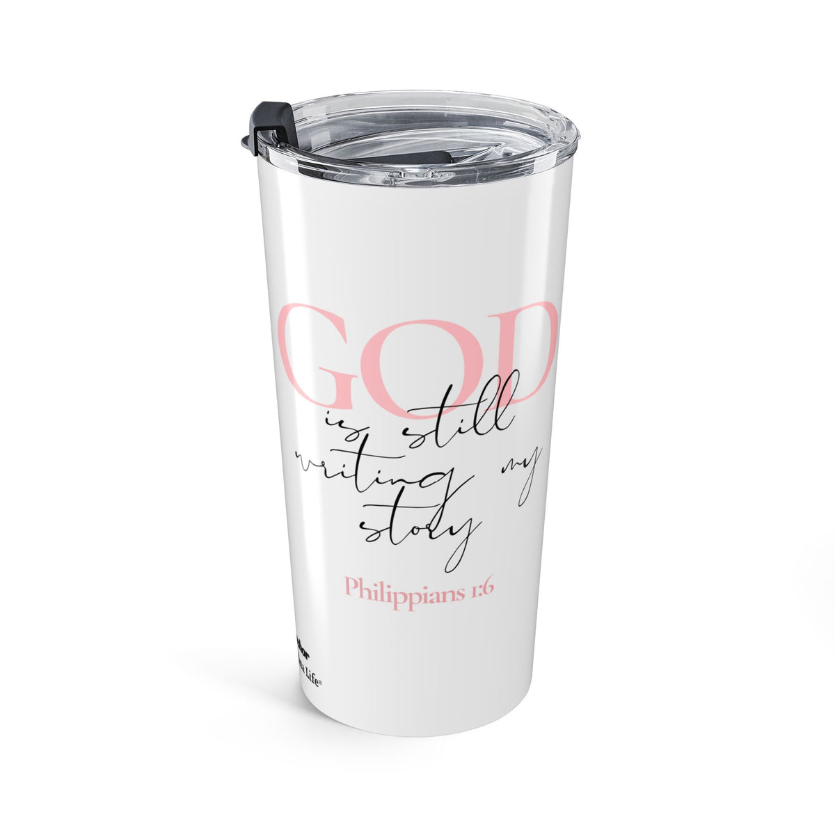 Christian Tumbler – 20oz Faith Encouragement Gift with Inspirational Quote