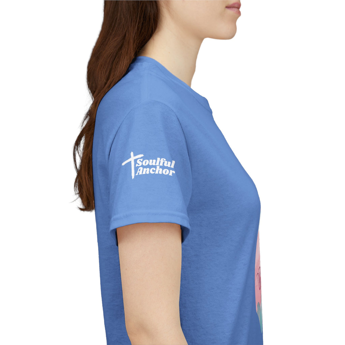 Christian Tshirt Women – Bible Verse Psalm 46:5 Faith Based Inspirational