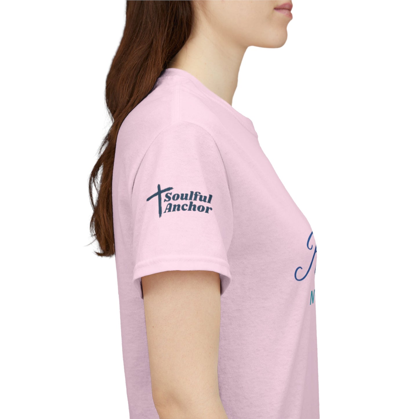 Christian T Shirt – Soft Breathable Cotton Isaiah 48:10 Faith Statement