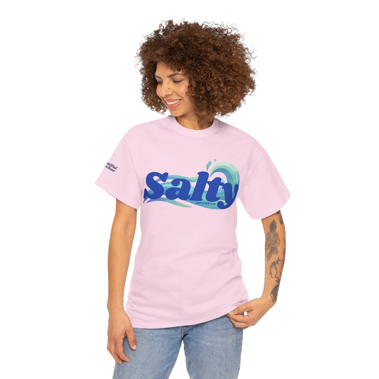 Salty T-Shirt (Matthew 5:13) Christian Faith Tee