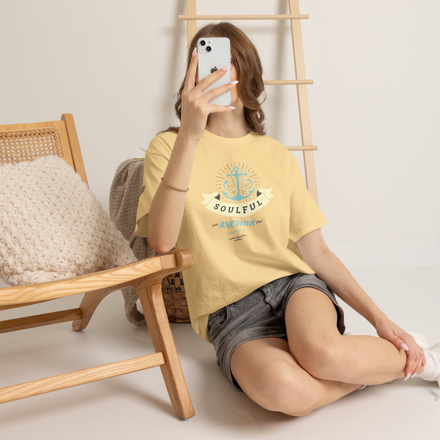 Christian Anchor Shirt – Hebrews 6:19 Faith Based Nautical Tee