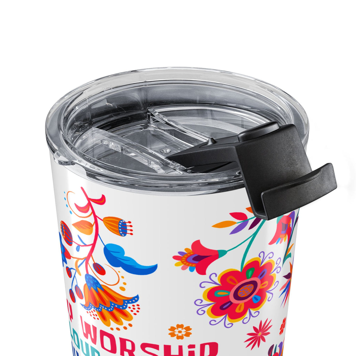 Christian Tumbler – 20oz Insulated Worship & Healing Scripture Psalm 147:3