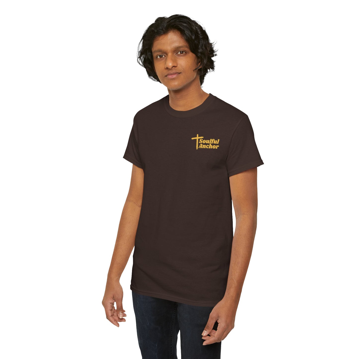 Christian Tshirt Men – Faithbased Lion Graphic Biblical Message