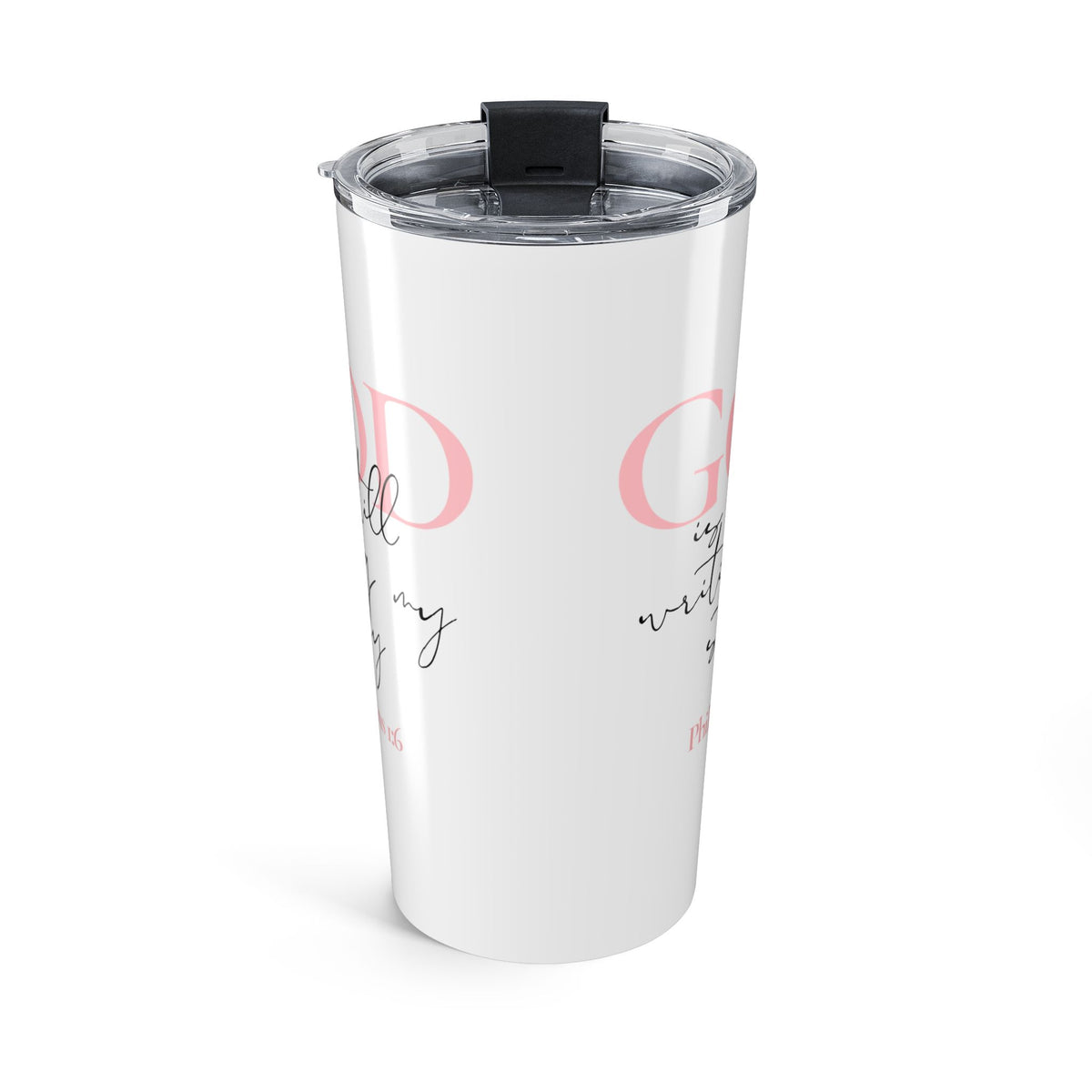 Christian Tumbler – 20oz Faith Encouragement Gift with Inspirational Quote