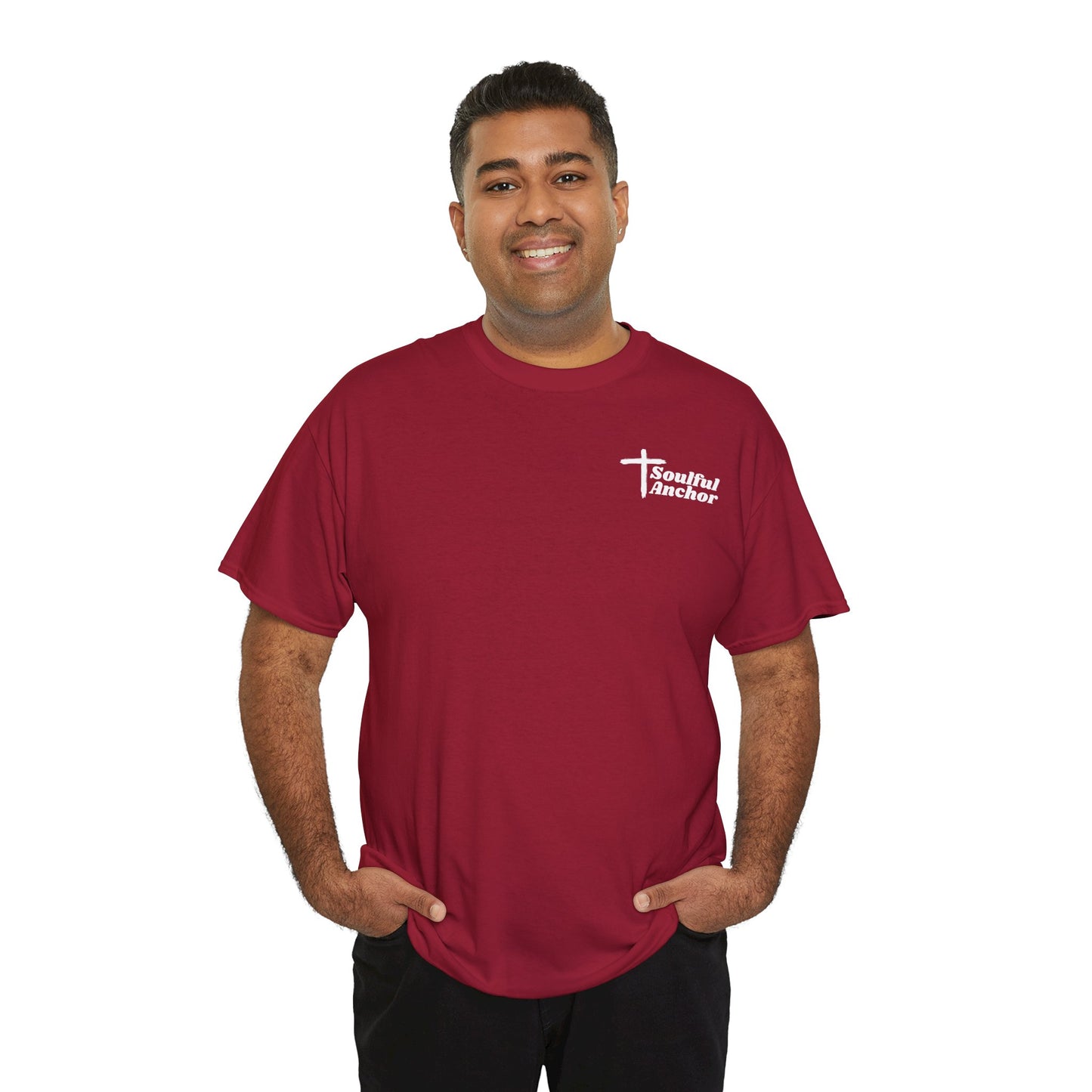 Christian Lion Shirt – Fearless Faith Graphic Tee with Proverbs 28:1