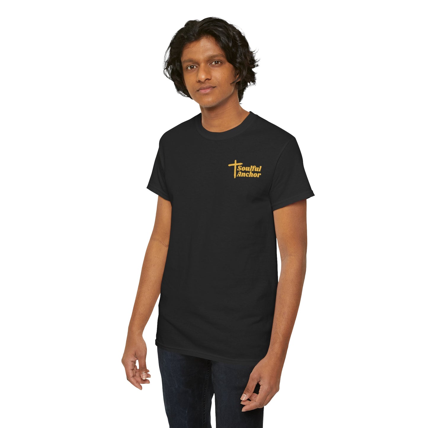Christian Tshirt Men – Faithbased Lion Graphic Biblical Message