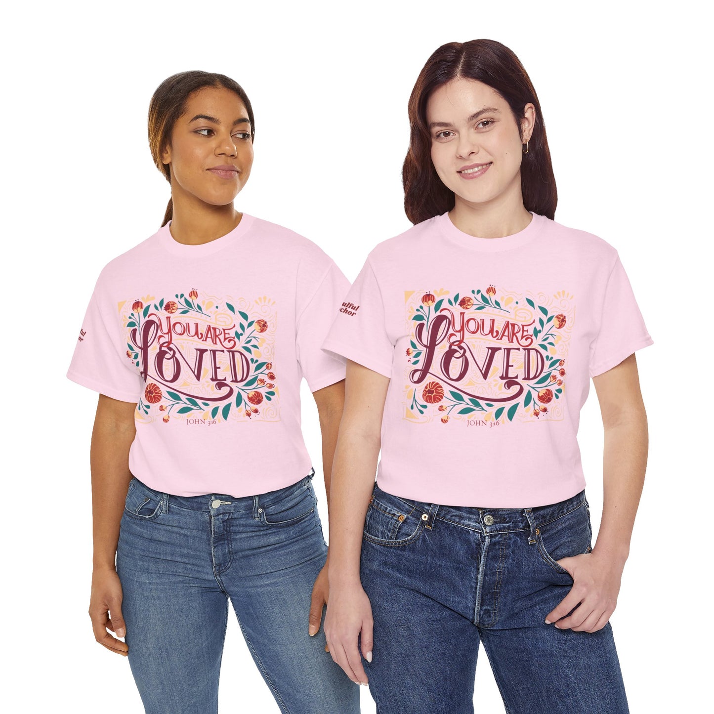You are Loved T-Shirt (John 3:16) Christian Faith Tee