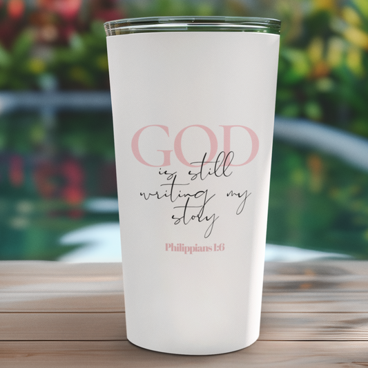 Christian Tumbler – 20oz Faith Encouragement Gift with Inspirational Quote