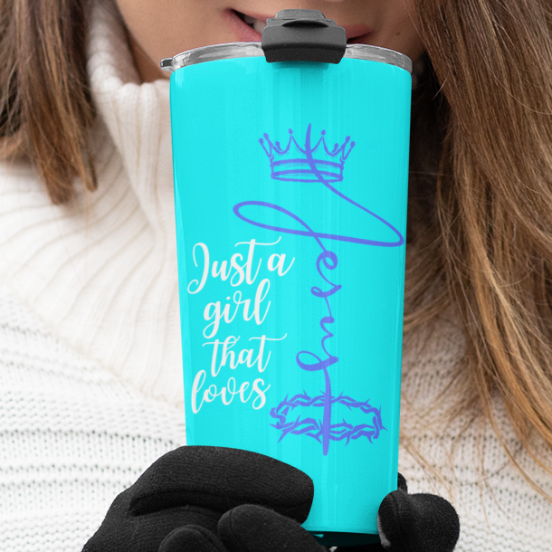 Jesus Tumbler Women – 20oz Insulated Stainless Steel Christian Faith Gift